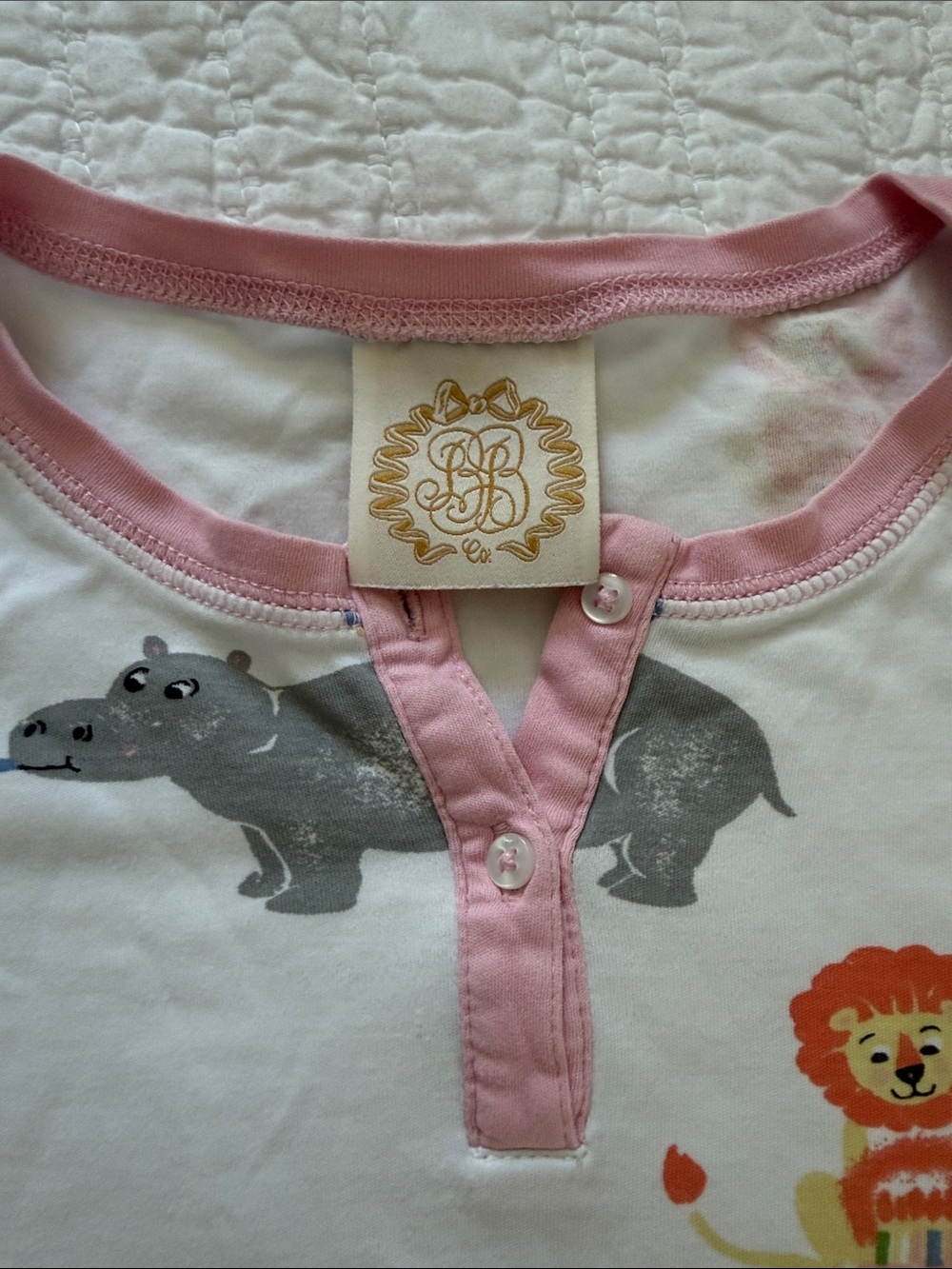 The Beaufort Bonnet Company’s Sara Jane’s Sweet Dreams pajama set - Picture 4 of 8